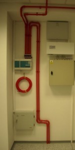 Przykład instalacji wczesnej detekcji dymu w serwerowni